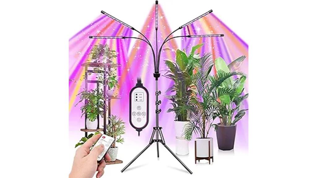 adjustable tripod grow lights