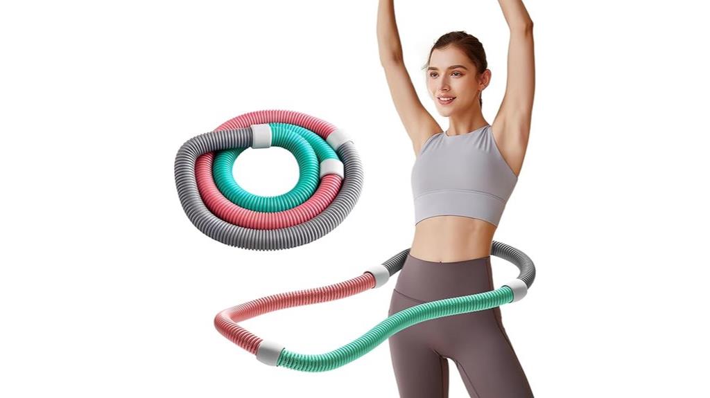adult weighted hula hoop