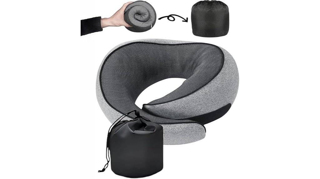 airplane travel neck pillows