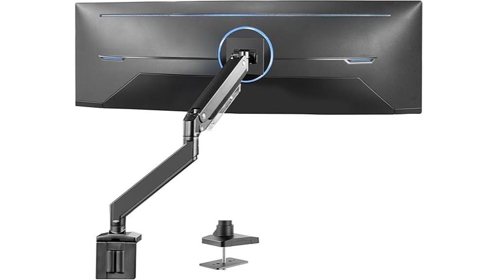 aluminum ultrawide screen mount
