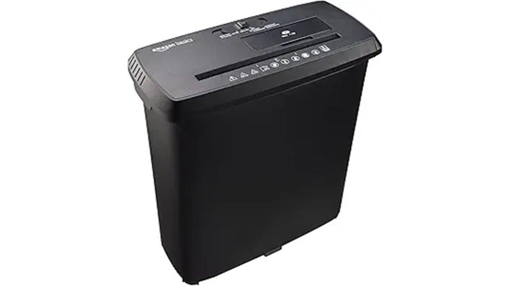 amazon basics paper shredder