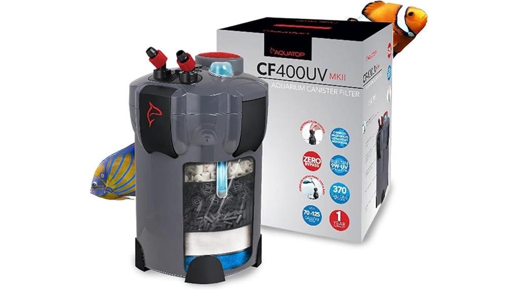 aquatop uv canister filter