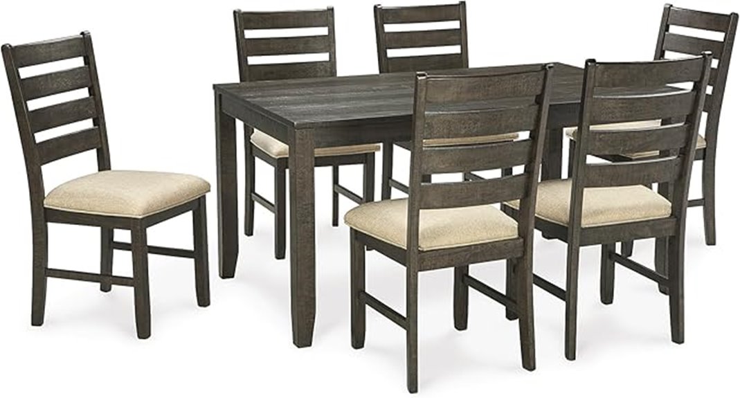 ashley rokane dining set