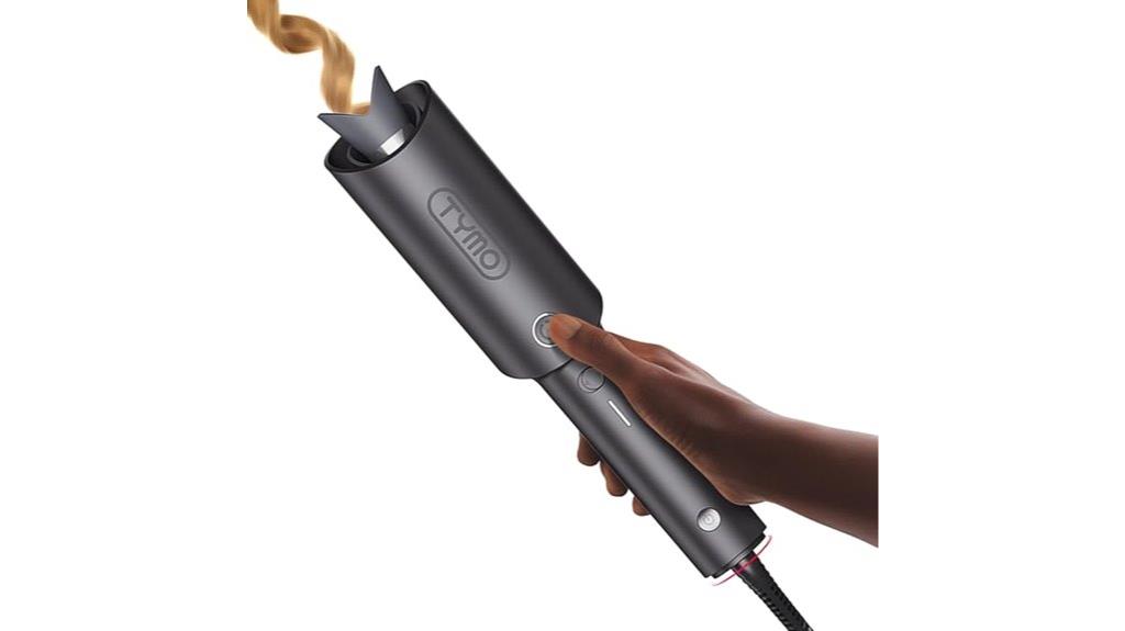 automatic 1 inch gray curling iron
