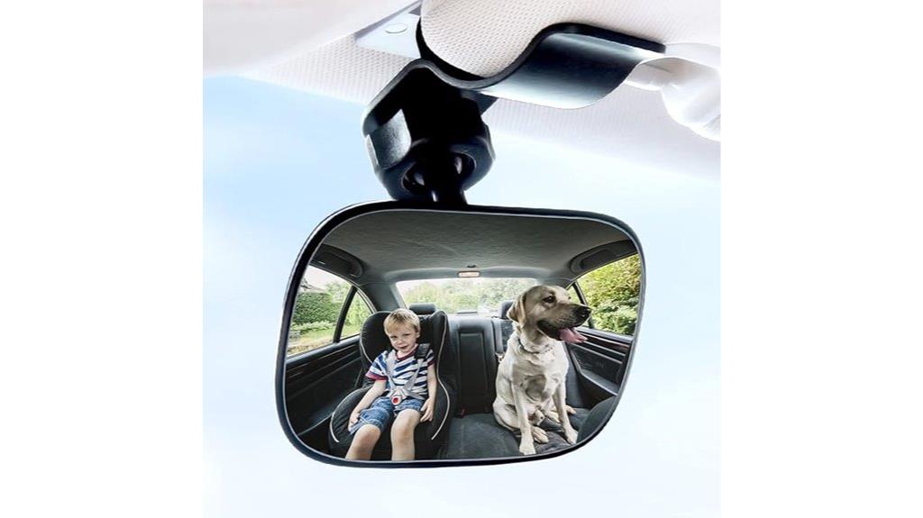 baby car mirror with wide angle