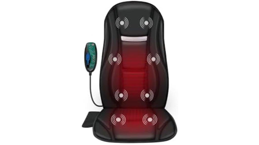 back massager with heat