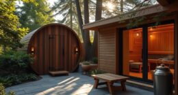 backyard sauna options