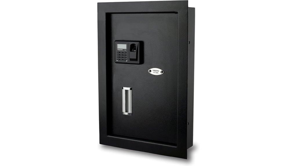 biometric wall safe