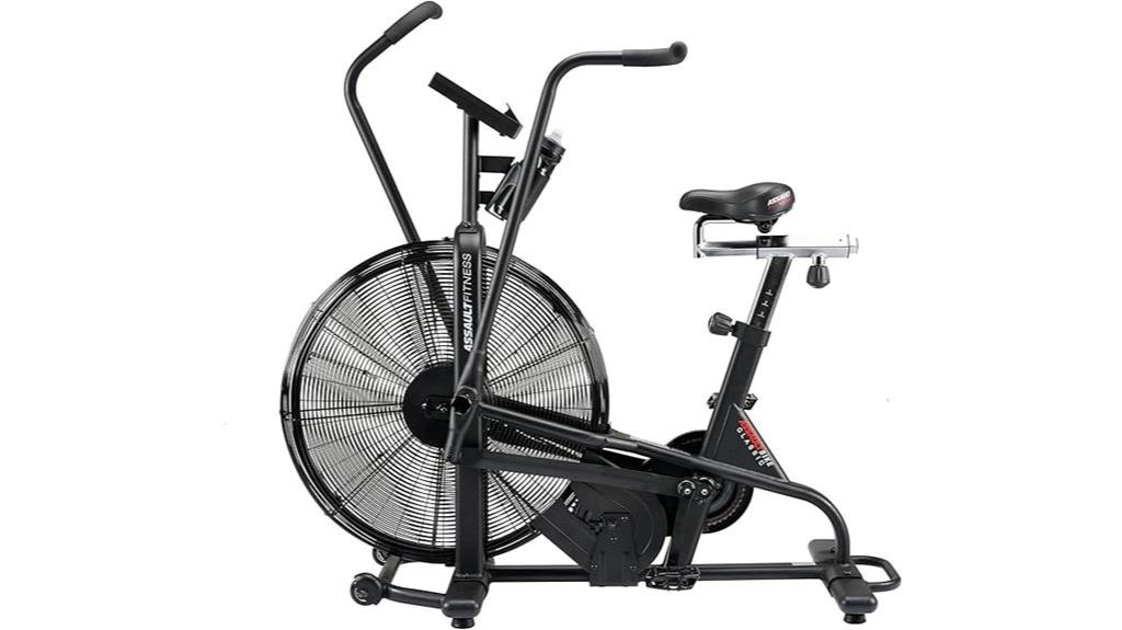 black assault fitness air bike