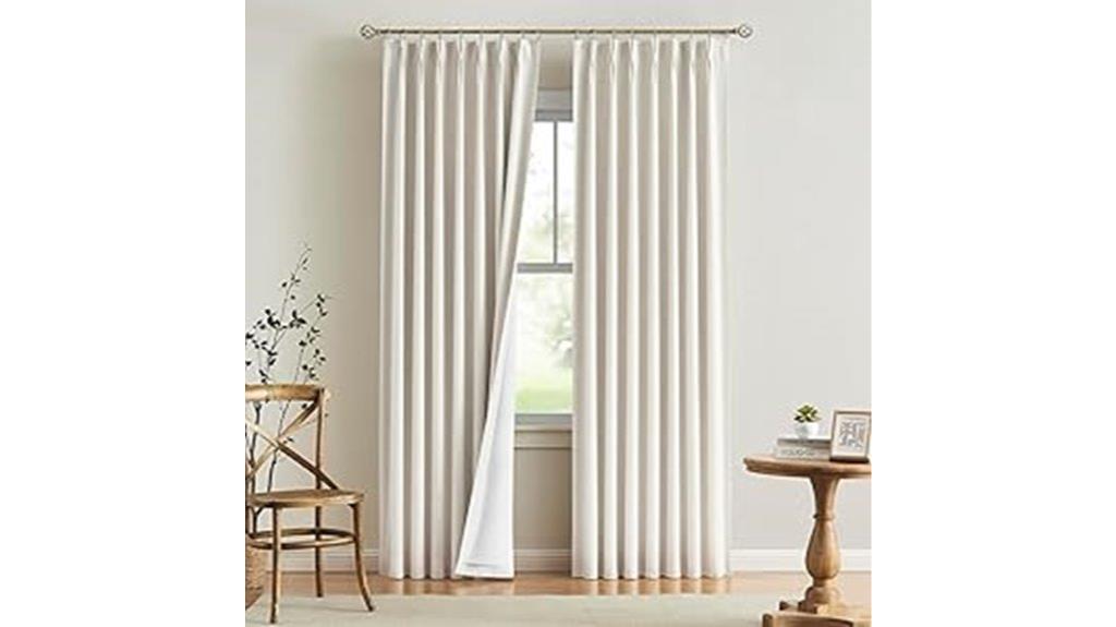 black linen room darkening