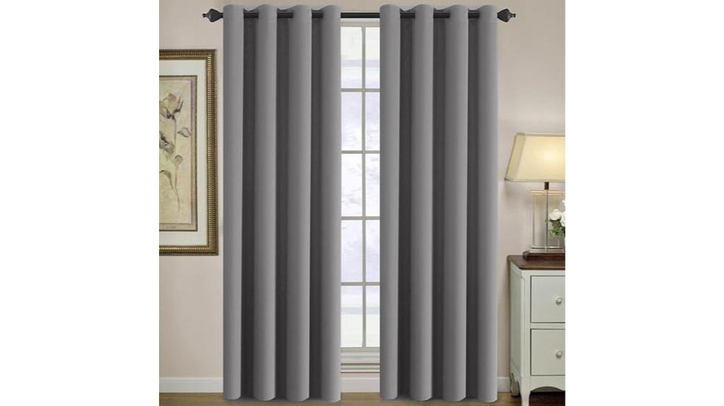 blackout bedroom curtain size