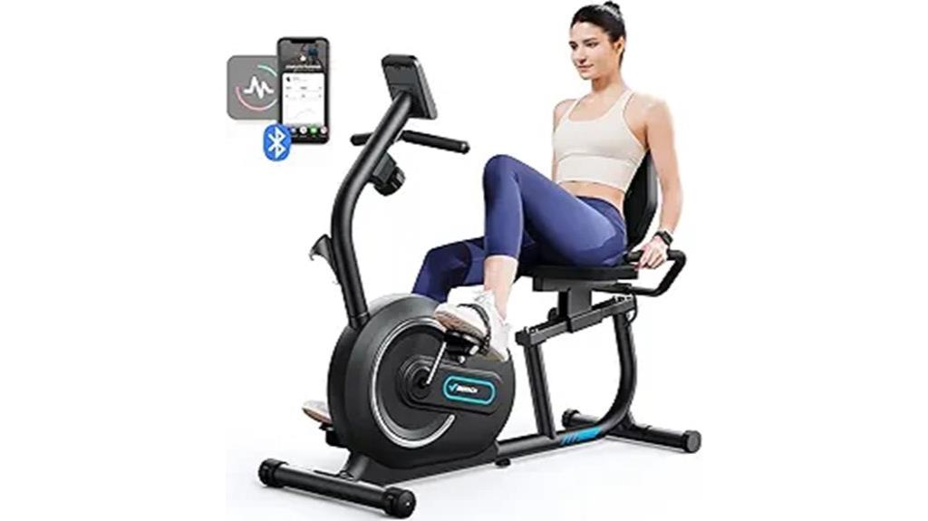 bluetooth enabled exercise bike