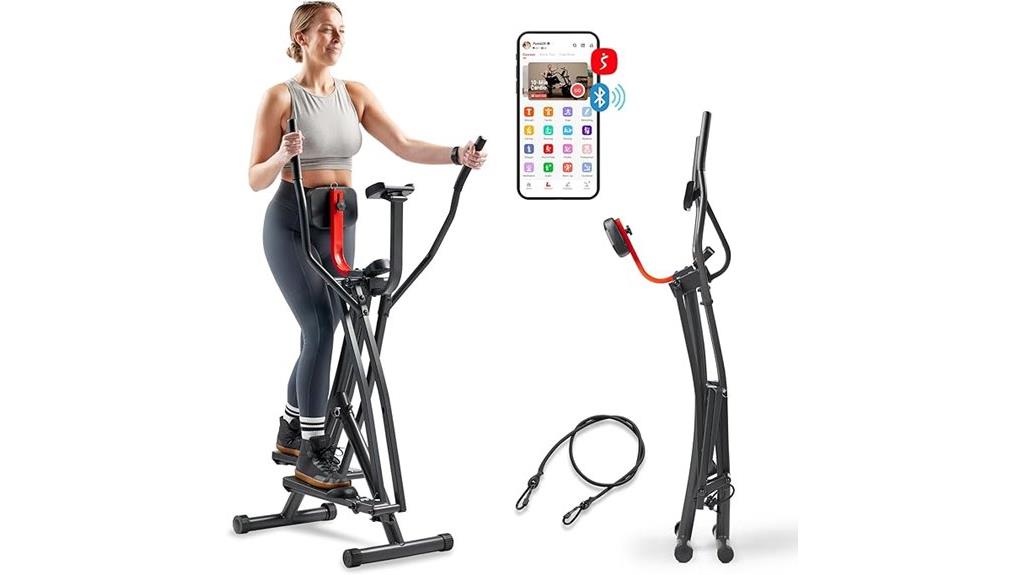 bluetooth enabled smart elliptical