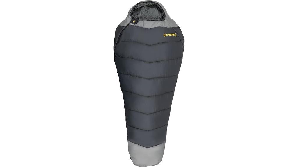 browning denali mummy sleeping bag