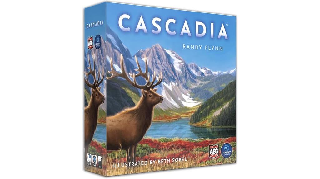 cascadia award winning board game