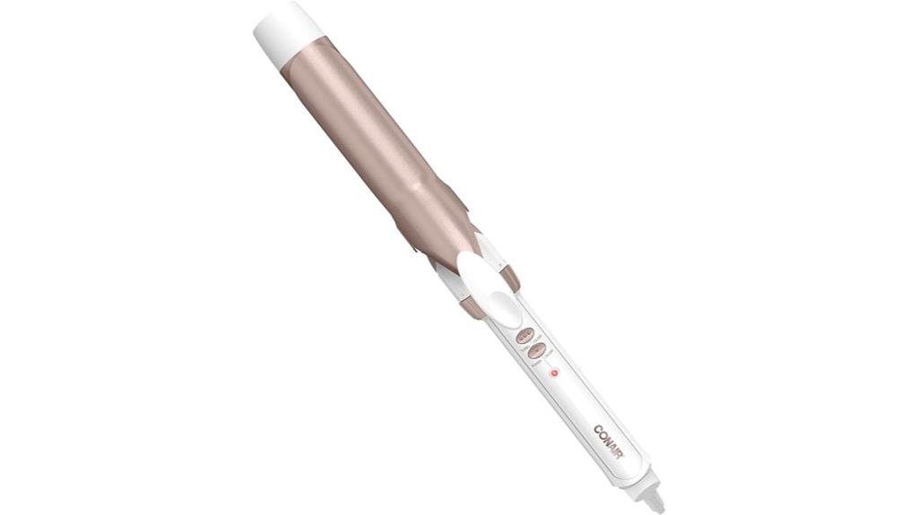 ceramic curling iron size