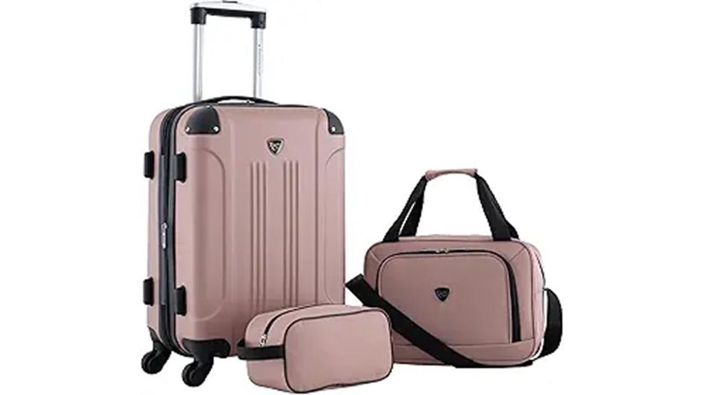 chicago travel luggage set