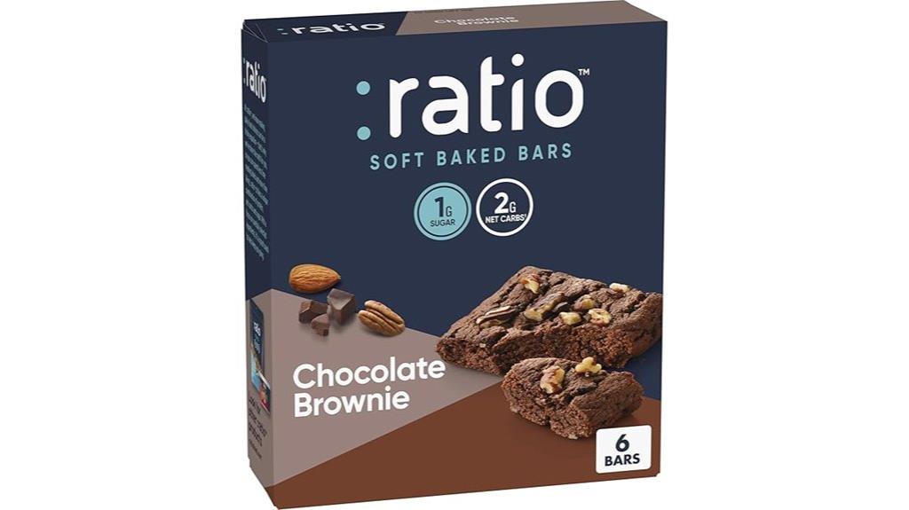 chocolate brownie bars pack