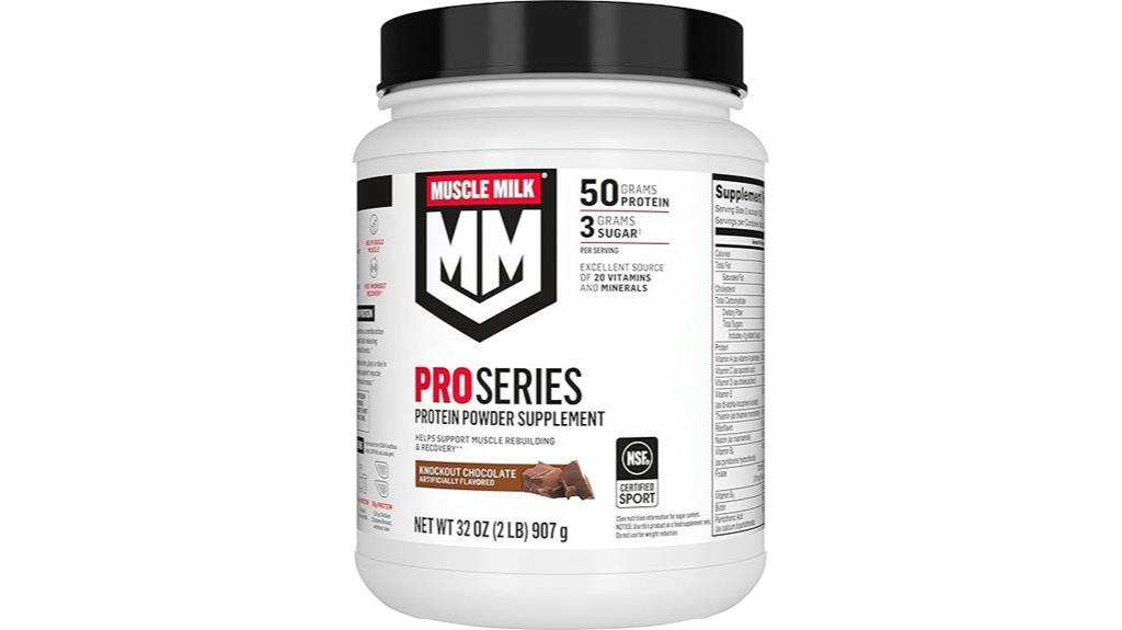chocolate protein powder two pounds