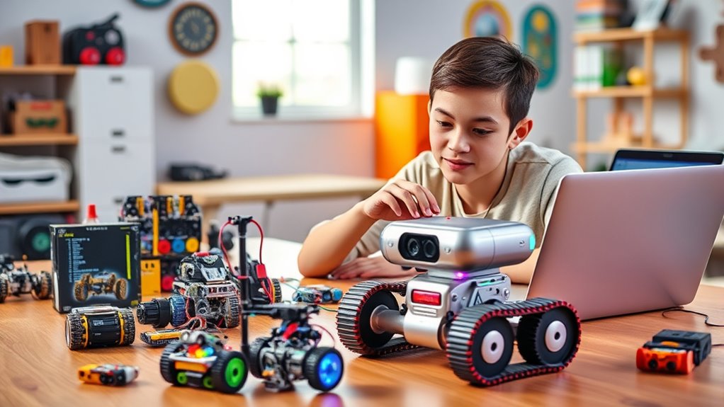 choosing age appropriate robot kits