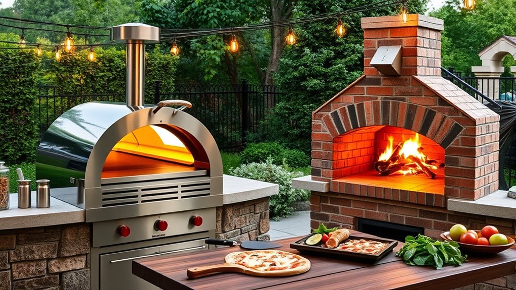 choosing outdoor pizza oven
