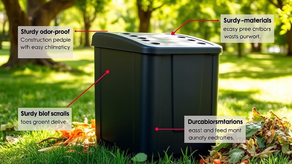 choosing practical compost bins