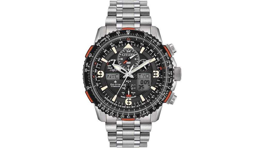 citizen skyhawk eco drive watch