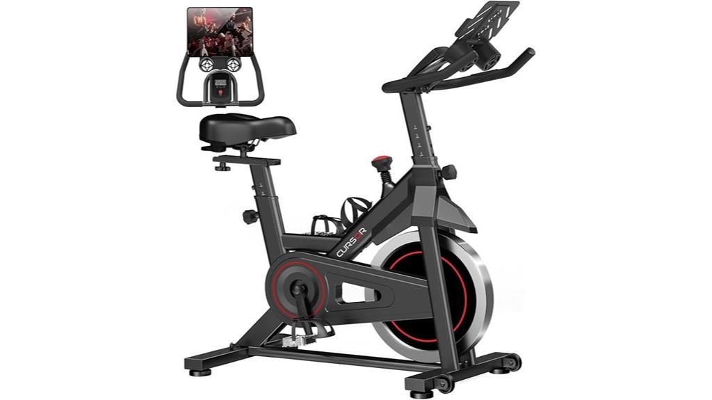 comfortable exercise bike accessories
