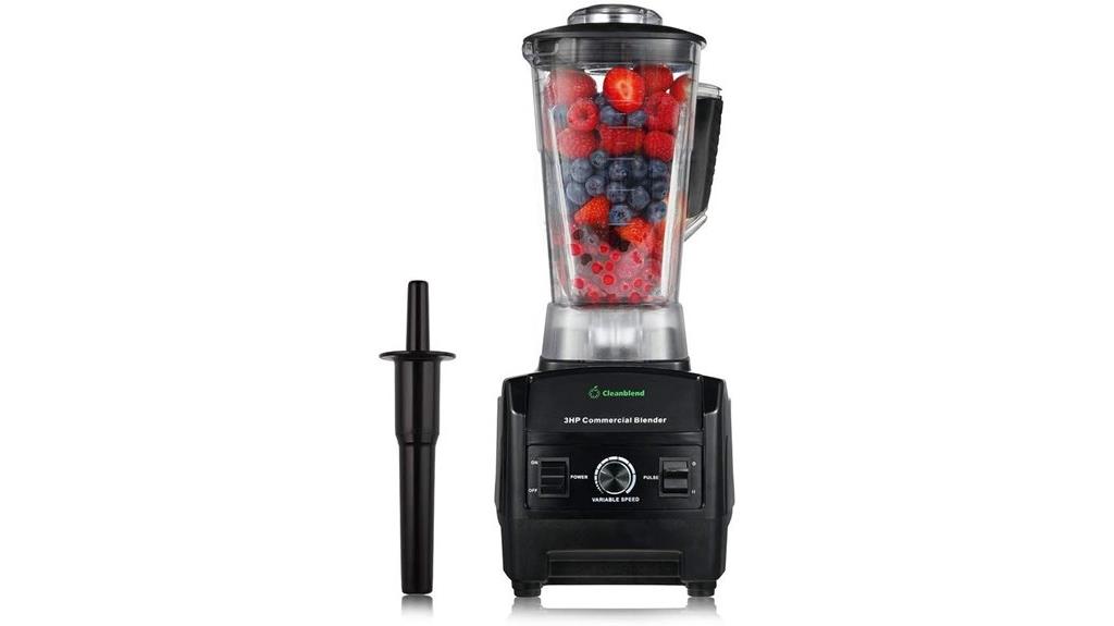 commercial blender 5 year warranty