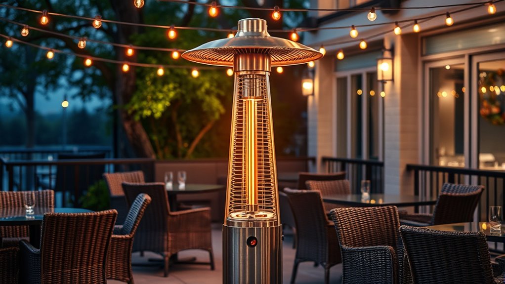 commercial patio heater considerations