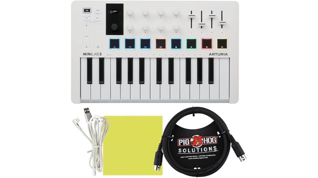 compact portable midi controller