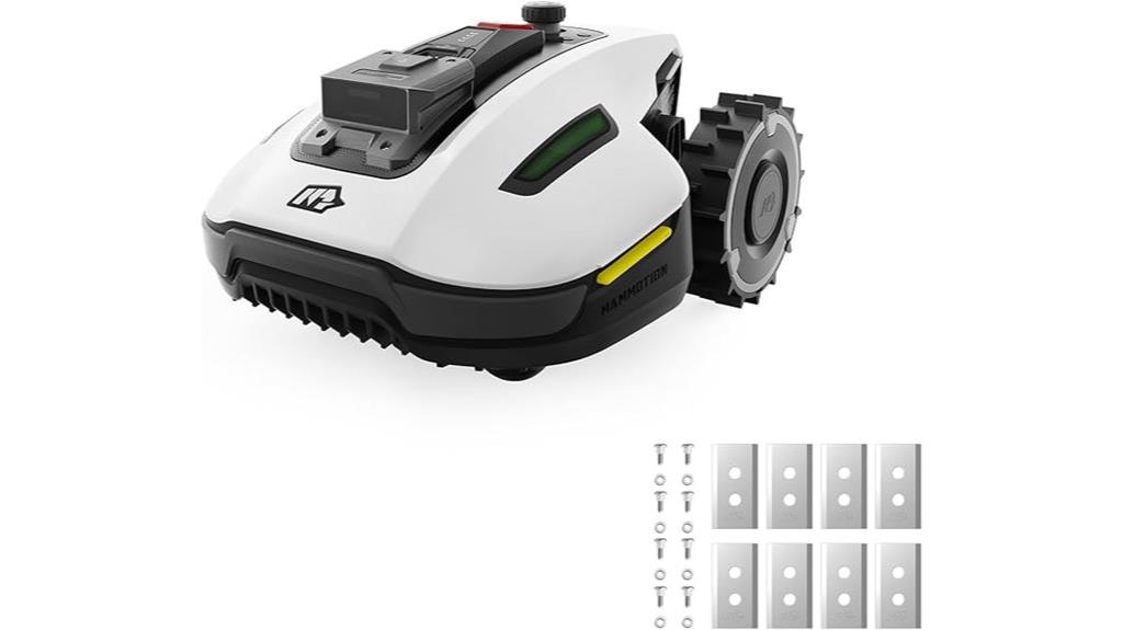 compact robotic lawn mower