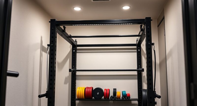 compact space saving power racks