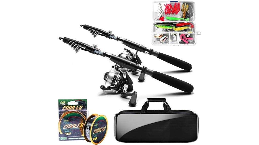 complete fishing gear set