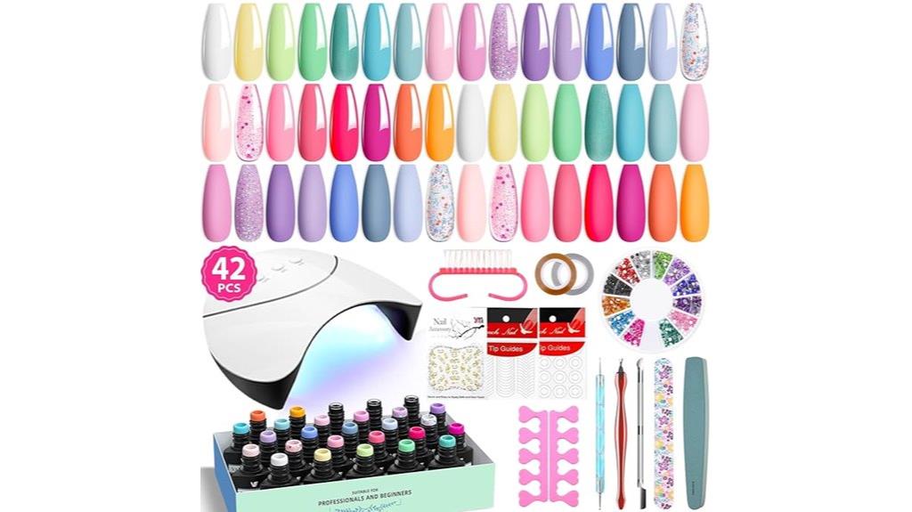 complete uv gel nail kit