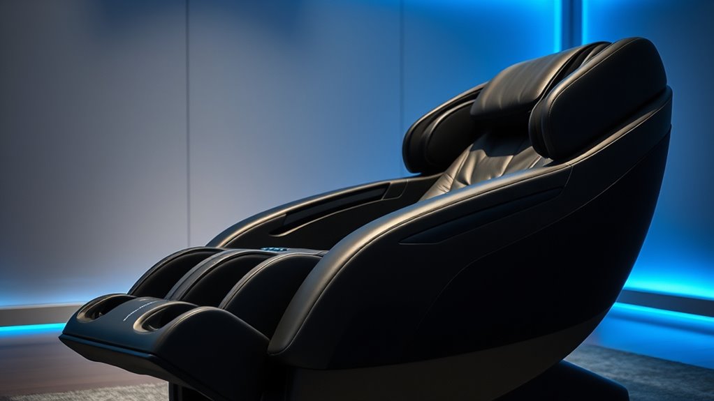 comprehensive adjustable massage features