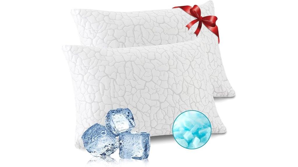cooling pillow set 2 pack