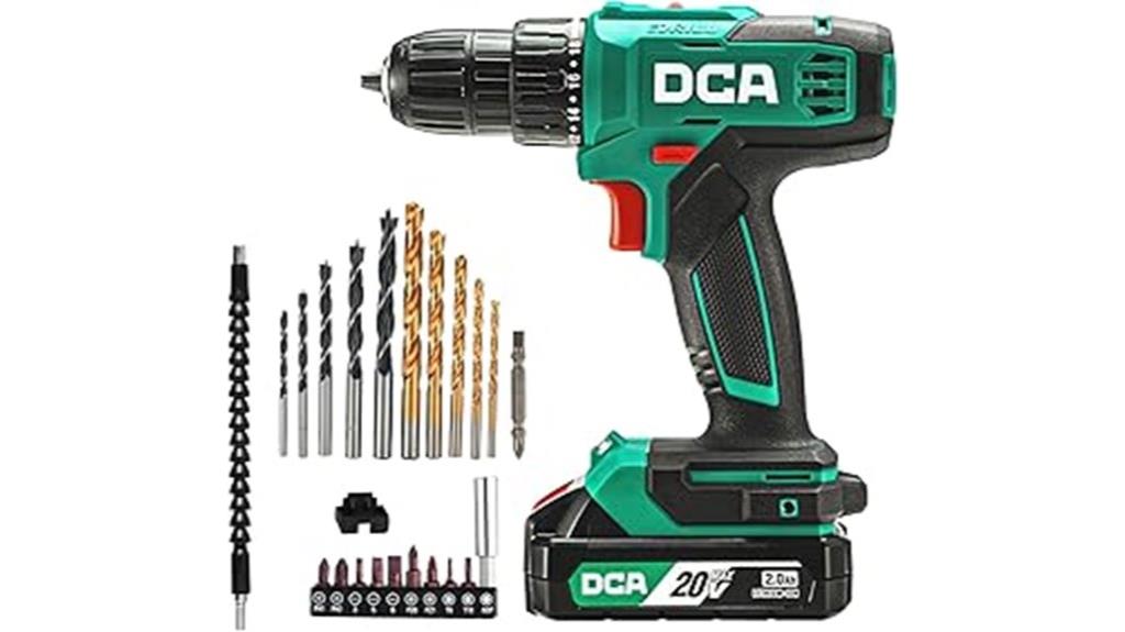 cordless drill with battery
