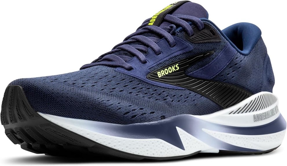 cushioned running shoe model