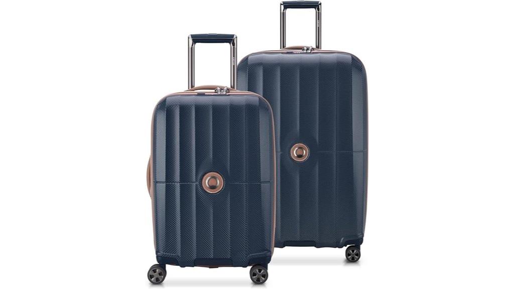 deluxe expandable travel suitcase