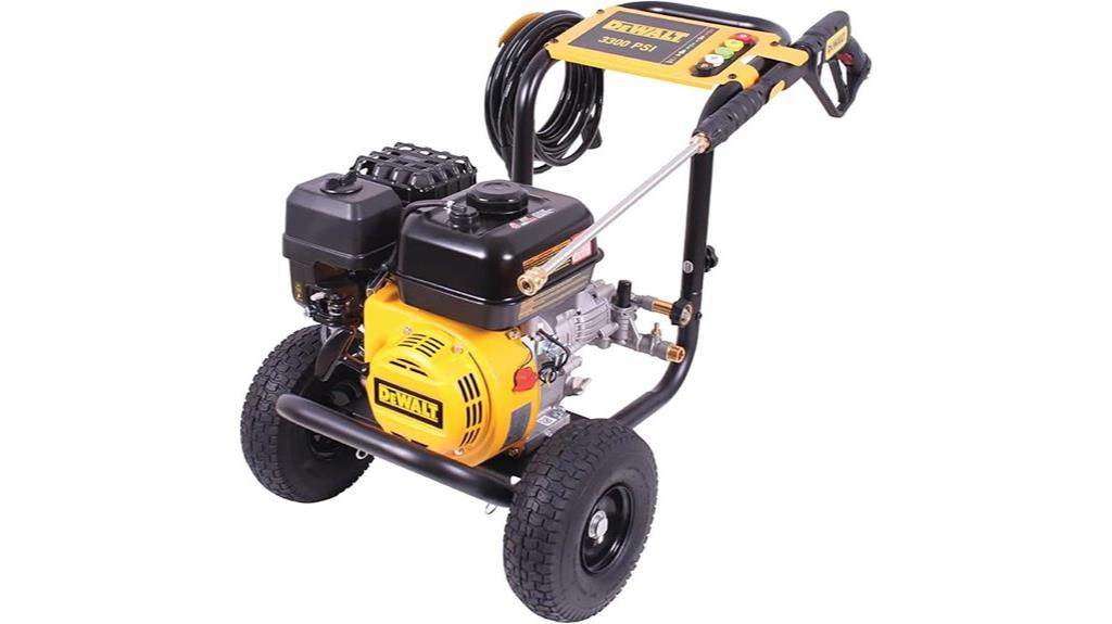 dewalt gas pressure washer
