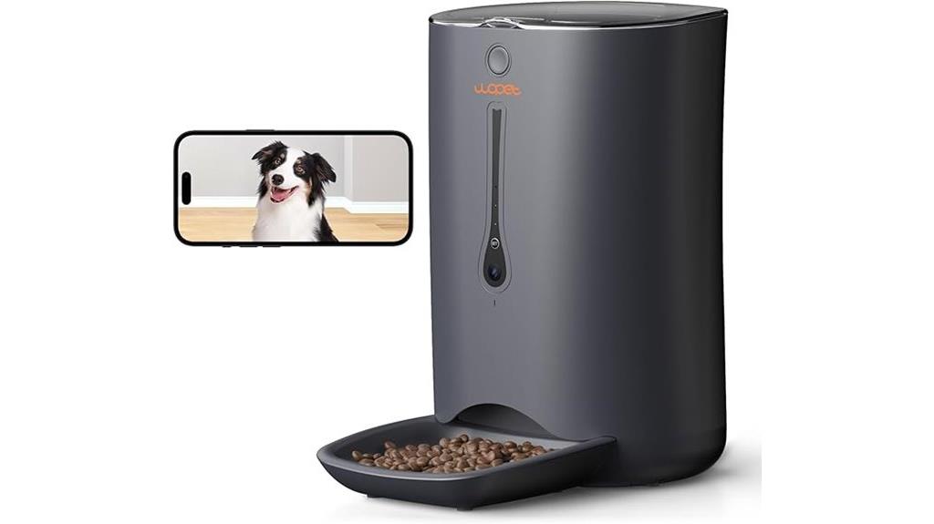 dog feeder with camera