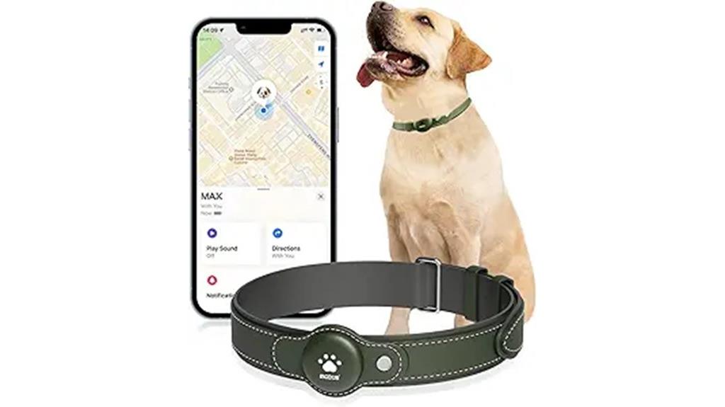 dog gps collar ios