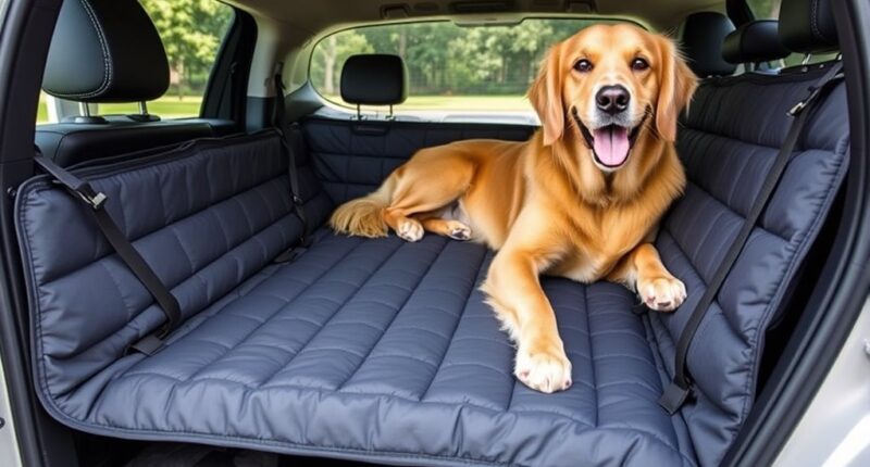 dog seat covers selection