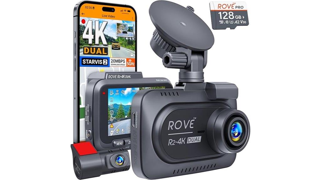 dual dash cam pack