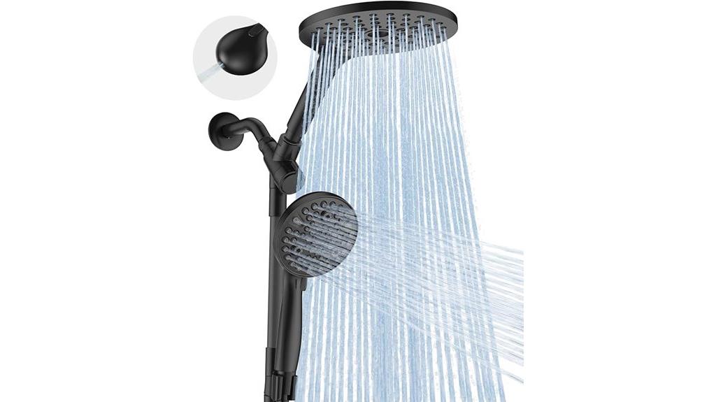 dual showerhead with modes