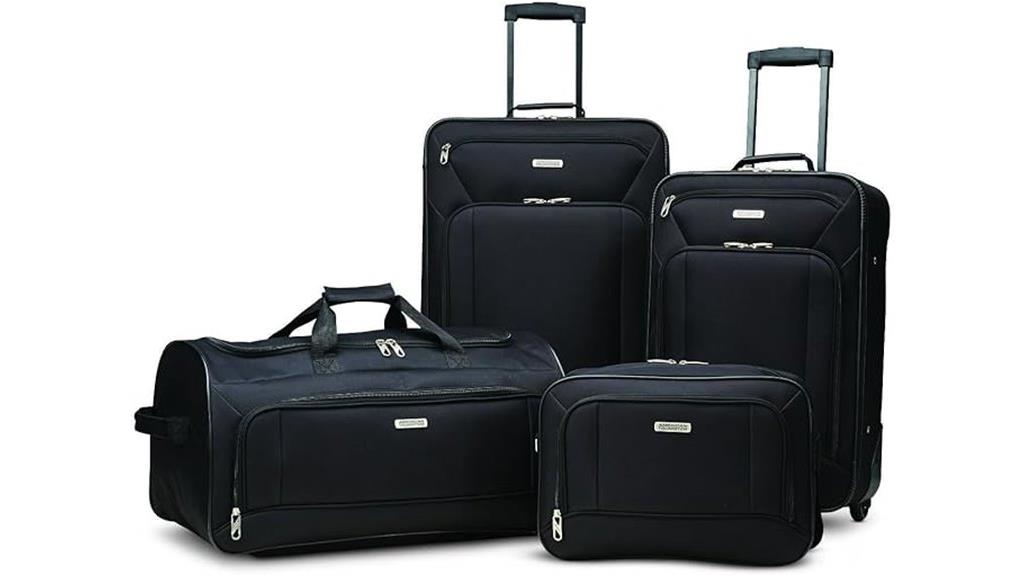 durable american tourister set