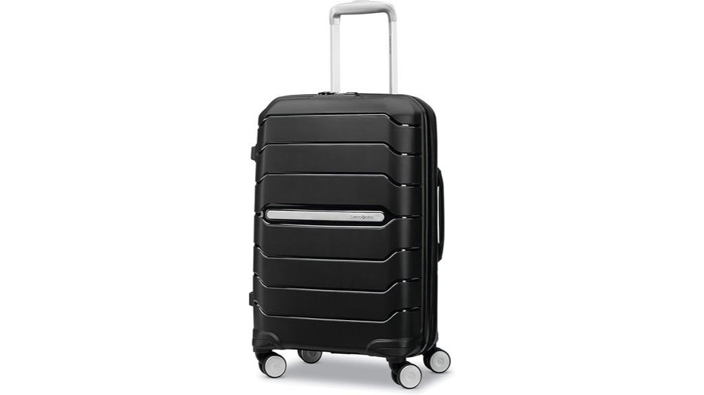 durable spinner luggage suitcase