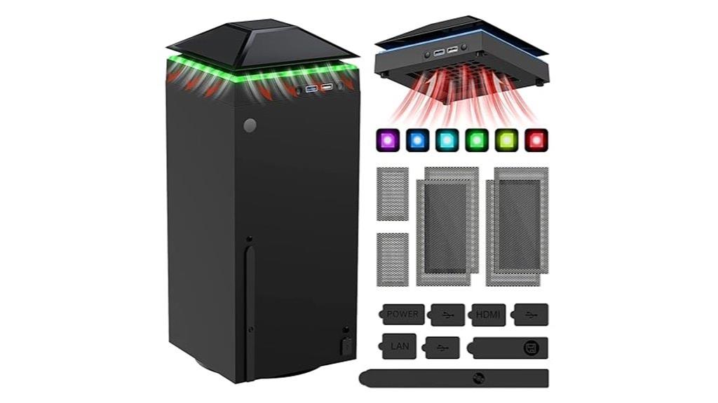 dustproof xbox series x fan
