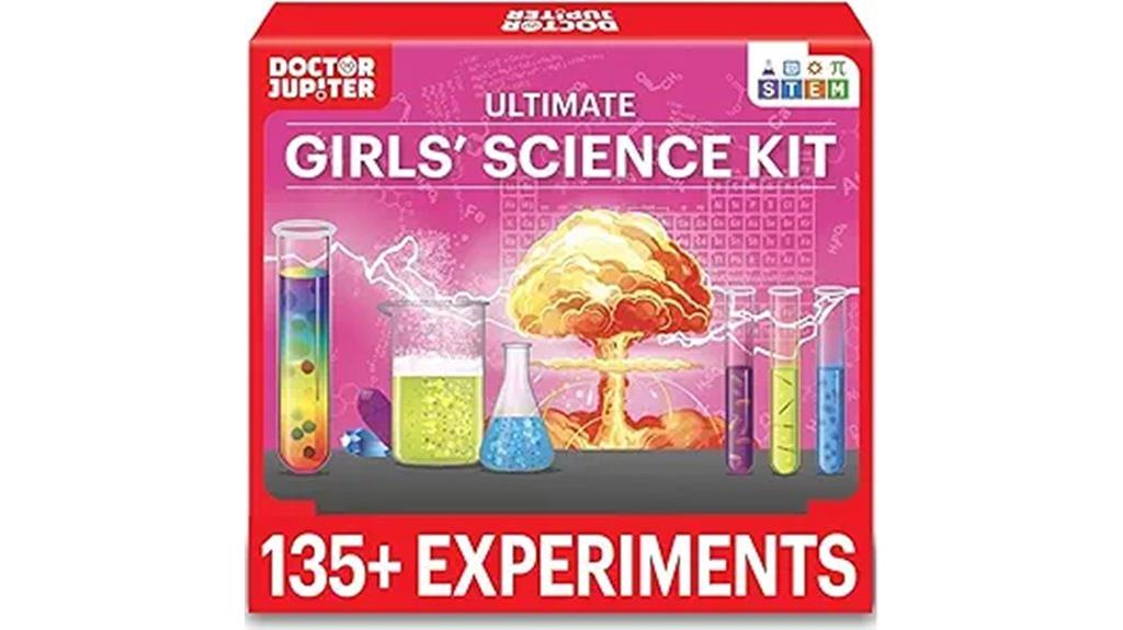 educational science kit for girls